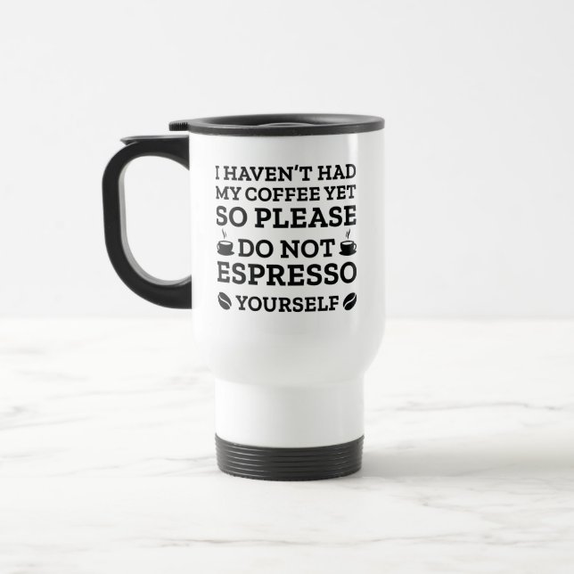 Espresso darf nicht selbst reisebecher (Links)