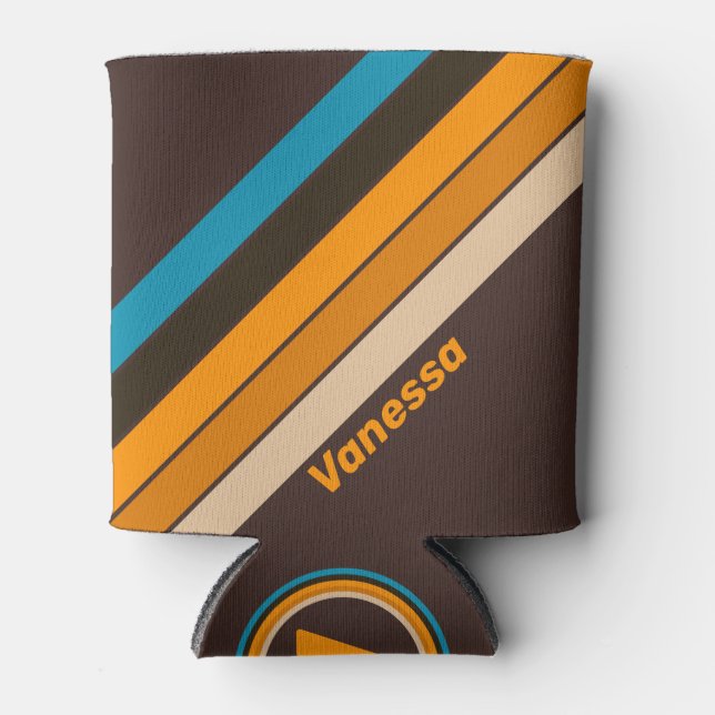 Espresso Drift Strips mit Namen Dosenkühler (Vorderseite)