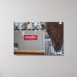 Espresso Elegance Ein perfektes Wochenende in Este Leinwanddruck