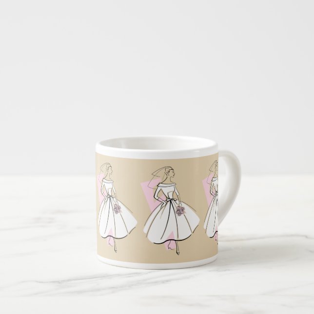 Espresso für die neutrale Tasse der Mode (Vorderseite Rechts)