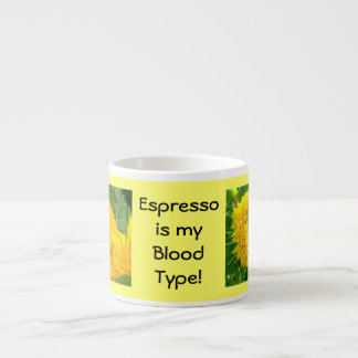Espresso ist Spaß "Meine Tasse Blutgruppe" Funny