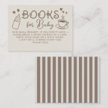 Espresso-Kaffee-Bücher für Baby-Anfrage