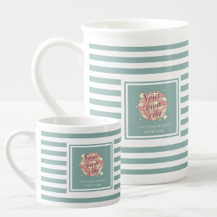 Espresso Kaffee Tasse Stadt Name Souvenir