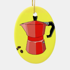Espresso Keramik Ornament