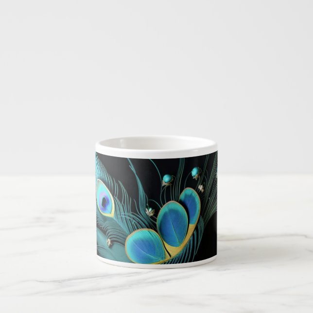 Espresso/Majestic Peacock/Spezial-Tasse Espressotasse (Vorderseite)