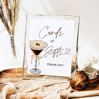 Espresso Martini Brautparty Karten und Geschenke Z