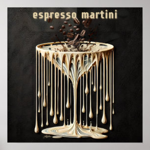 Espresso Martini Cocktail Hour Poster