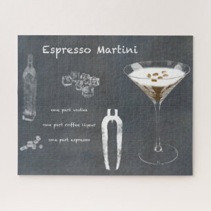 Espresso Martini Cocktail Puzzle