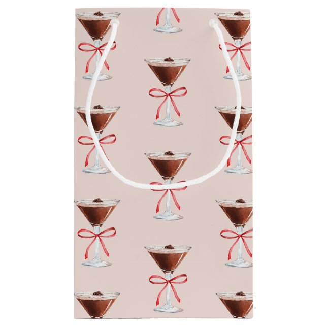 Espresso Martini-Geschenktasche Kleine Geschenktüte (Rückseite)