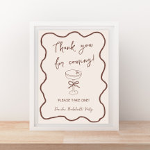 Espresso Martini Hand Drawn Bachelorette Favoriten