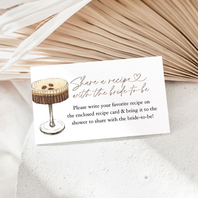 Espresso Martini Liebe beantragt Rezepte Begleitkarte (Von Creator hochgeladen)
