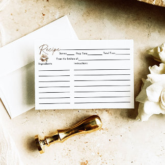 Espresso Martini Liebe brütet Rezept Begleitkarte