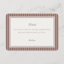 Espresso Martini Love Brewing Details Card Insert