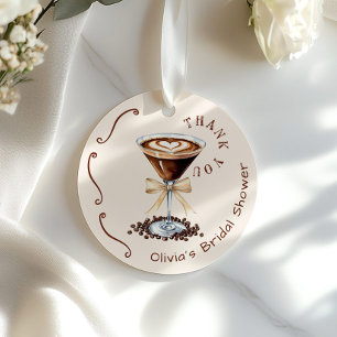 Espresso Martini Love is brewing Braut Hochzeit Da Geschenkanhänger