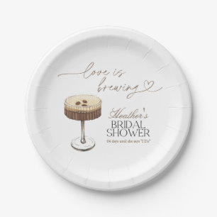 Espresso Martini Love Is Brewing Junggesellinnenab Pappteller