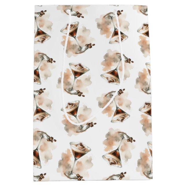 Espresso Martini Mittlerbeutel Mittlere Geschenktüte (Vorderseite)