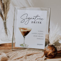 Espresso Martini Signature Drink
