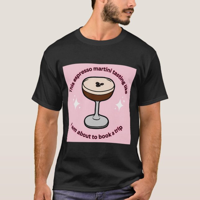 Espresso Martini T-Shirt (Vorderseite)