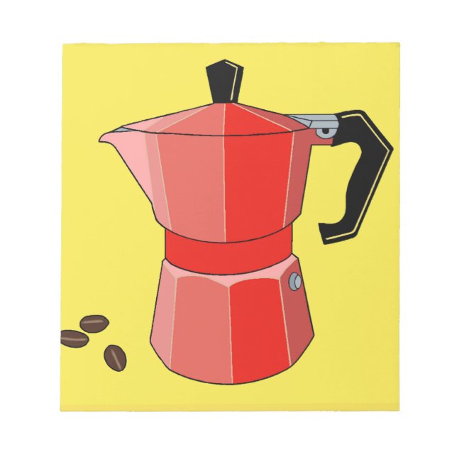 Espresso Notizblock (Vorderseite)