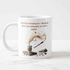 Espresso Patronum - Ein wenig Zauber Jumbo-Tasse