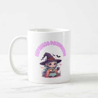 Espresso Patronum Witch Mug - Kawaii 11oz Ceramic Kaffeetasse