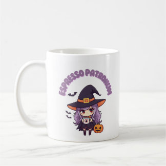 Espresso Patronum Witch Mug – Kawaii Purple 11oz Kaffeetasse
