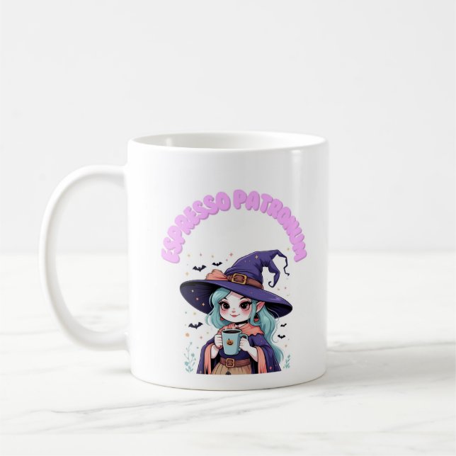 Espresso Patronum Witch Mug – Pastel Witch 11oz Ce Kaffeetasse (Links)