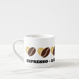 Espresso Perfektion Tasse, Niedliche Tasse