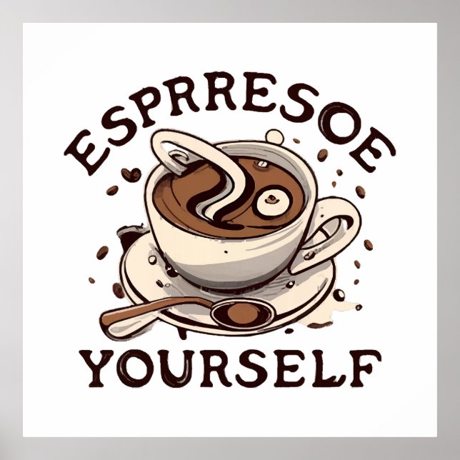 Espresso Poster (Vorne)