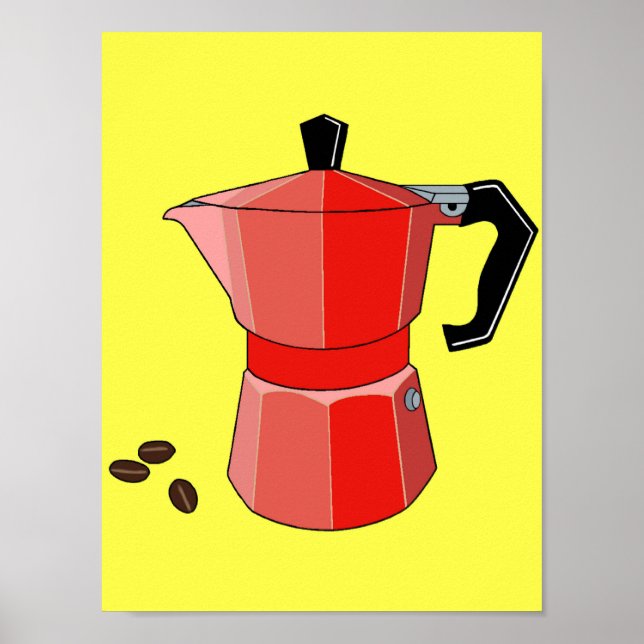 Espresso-Poster Poster (Vorne)