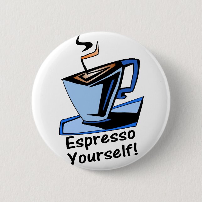 Espresso-sich Button (Vorderseite)