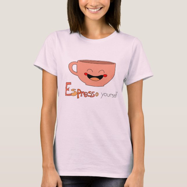 Espresso sich T-Shirt (Vorderseite)