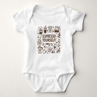 Espresso Sie selbst! Baby Strampler