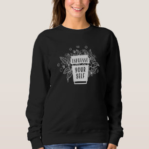 Espresso Sie selbst Kaffee Koffeine Barista Spaß Sweatshirt
