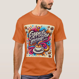 Espresso Sie selbst Kaffee Spaß T-Shirt