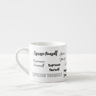 Espresso Sie selbst Tasse