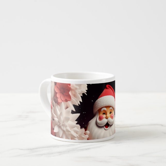 Espresso-Tasse des Weihnachtsmannes Espressotasse (Vorderseite Links)