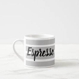 Espresso Tasse - Graue Hopfen