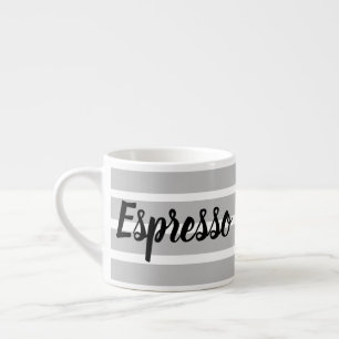 Espresso-Tasse - Graue Ringe Espressotasse