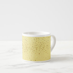 Espresso Tasse-Petite Golden Stars-Gelb Espressotasse