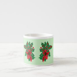 Espresso-Tasse: Poinsettia Espressotasse