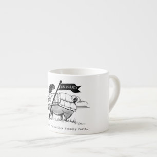 Espresso-Tasse: Wai das Wunder-Schwein Espressotasse