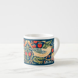 ESPRESSO-TASSE: WILLIAM MORRIS : STRAWBERRY THIEVE ESPRESSOTASSE