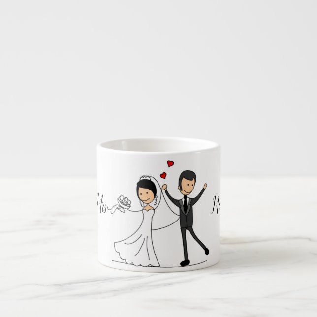 Espresso Wedding Cups Espressotasse (Vorderseite)