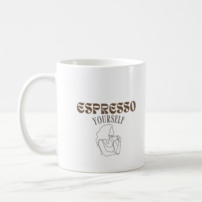 Espresso Yourself Becher Kaffeetasse (Links)