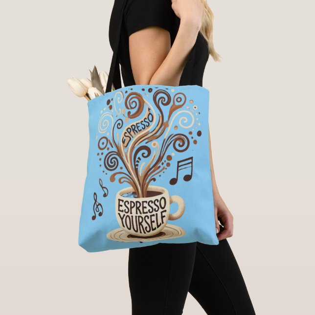  Espresso Yourself – Brewed Creativity Tote (Von Nahem)