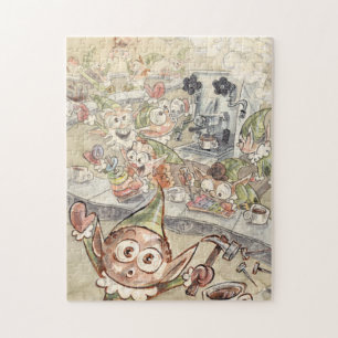 EspressoElfen-Puzzle Puzzle