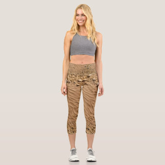 Espressofarben Capri Leggings