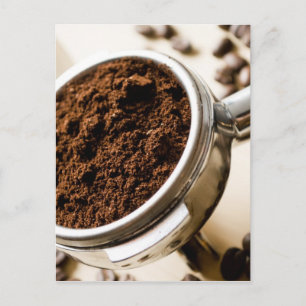 Espressoferien für Cappuccino Postkarte