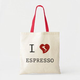 Espressoliebhaber I LiebeEspresso Tragetasche